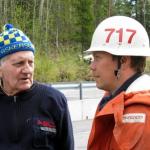 Bexa, även känd som Lillsälen, i samtal med av Sandös underbara markörer. De gör hela skillnaden mellan en övning och en